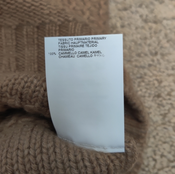NEW Marc Jacobs Camel Fabric Sweater - Picture 5 of 7